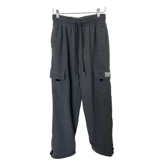 Pro Club Heavyweight Fleece Cargo Pants Gray - Picture 1 of 3